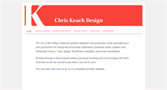 Desktop Screenshot of chriskeachdesign.com